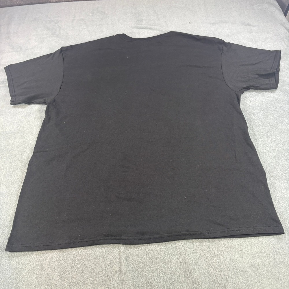 Vintage Delta Pro Weight Clover Smiley Face T-Shirt Black Neon Green L/XL NWT - Picture 3 of 6